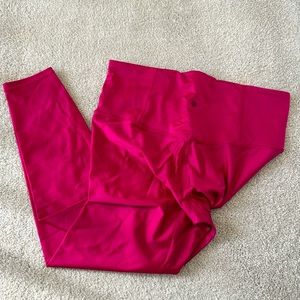 Athleta Elation Shine Pink Leggings